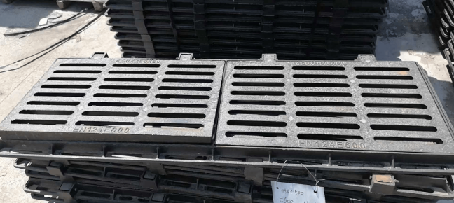 黔西球墨铸铁连体双篦展示